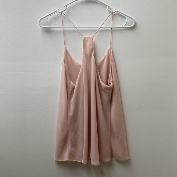 Blush camisole racer back tank top - Picture 3 of 3